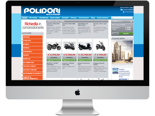 Polidori moto-scooter Prato